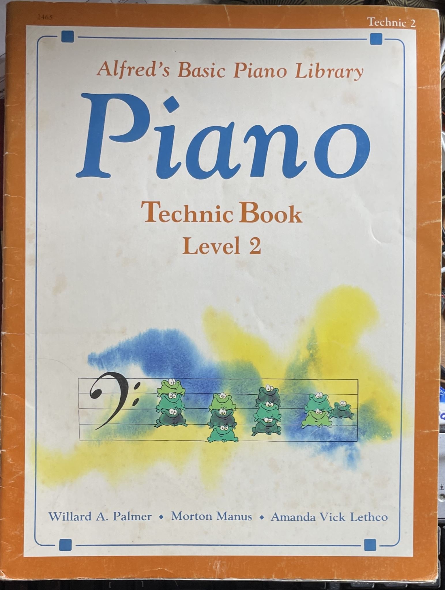 Alfred's Basic Piano Library Technic Book Level 2